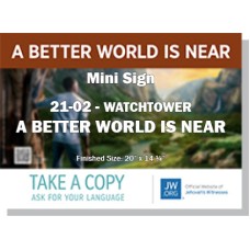 HPWP-21.2 - 2021 Edition 2 - Watchtower - "A Better World Is Near" - LDS/Mini